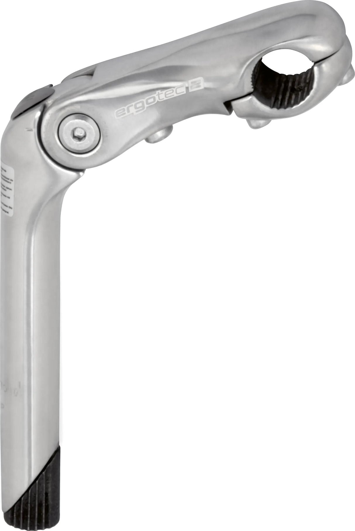 Potence Ergotec kobra vario potence cobra 25.4mm 110 180mm argent alu
