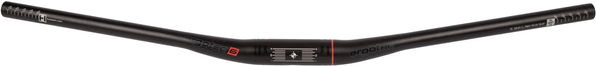 Ergotec guidon low riser ray bar low riser ray alu niveau 6