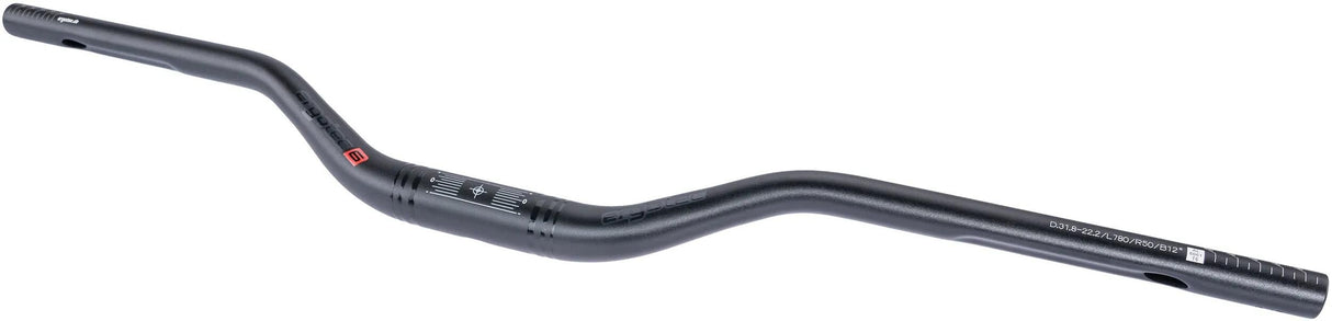 Ergotec barre de rehausse de guidon 50i 31,8mm noir