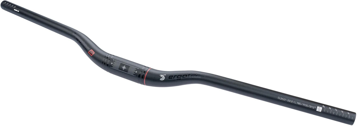 Ergotec barre montante de guidon 30-50-70 barre montante 30-50-70 260mm 30mm