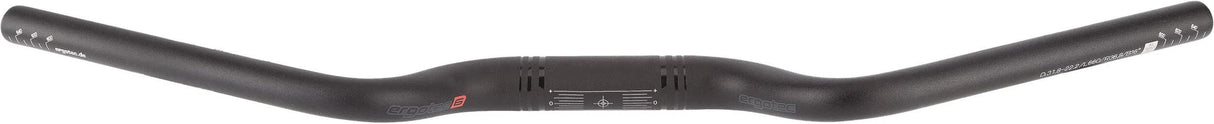 Guidon Ergotec m-bar 31.8 700mm hauteur 39mm SL6 noir mat