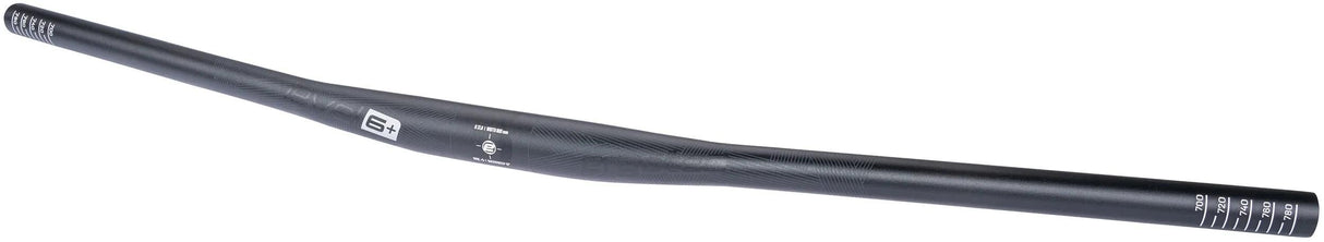 Ergotec guidon bugle flat bar 6+ 31,8 largeur : 800mm hauteur : 5mm
