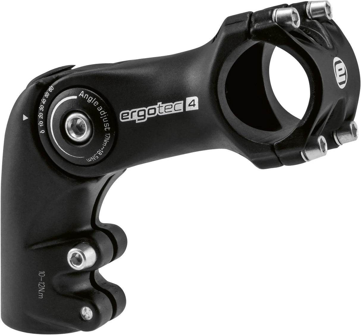 Voorbouw Octopus Ergotec réglable A-Head 50 25,4 noir