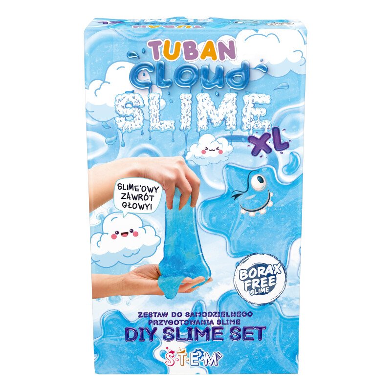 Ensemble de fabrication de slime nuage Tuban XL
