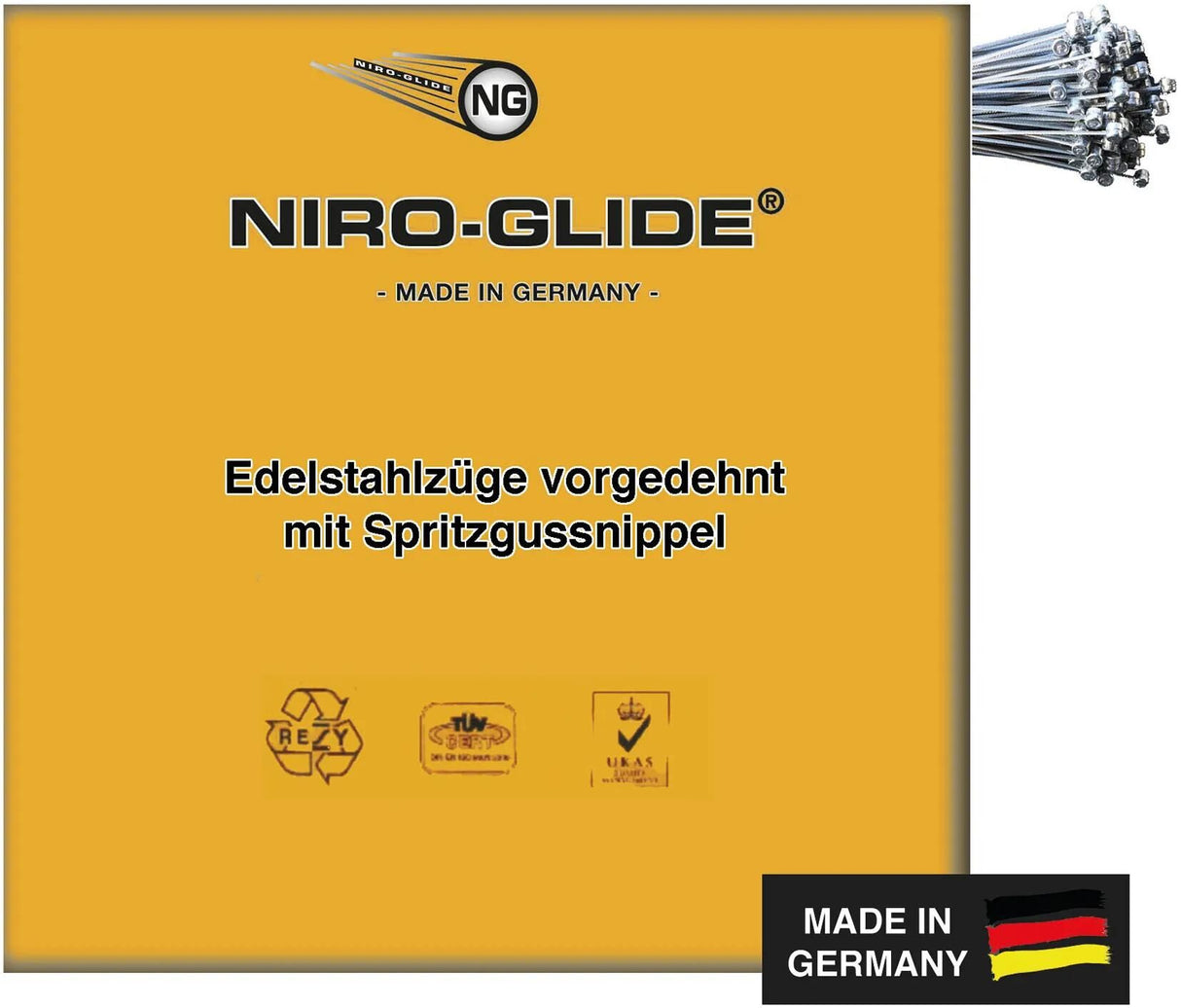 Câble intérieur de frein Niro-glide câble intérieur br.2050mm 50 pcs.