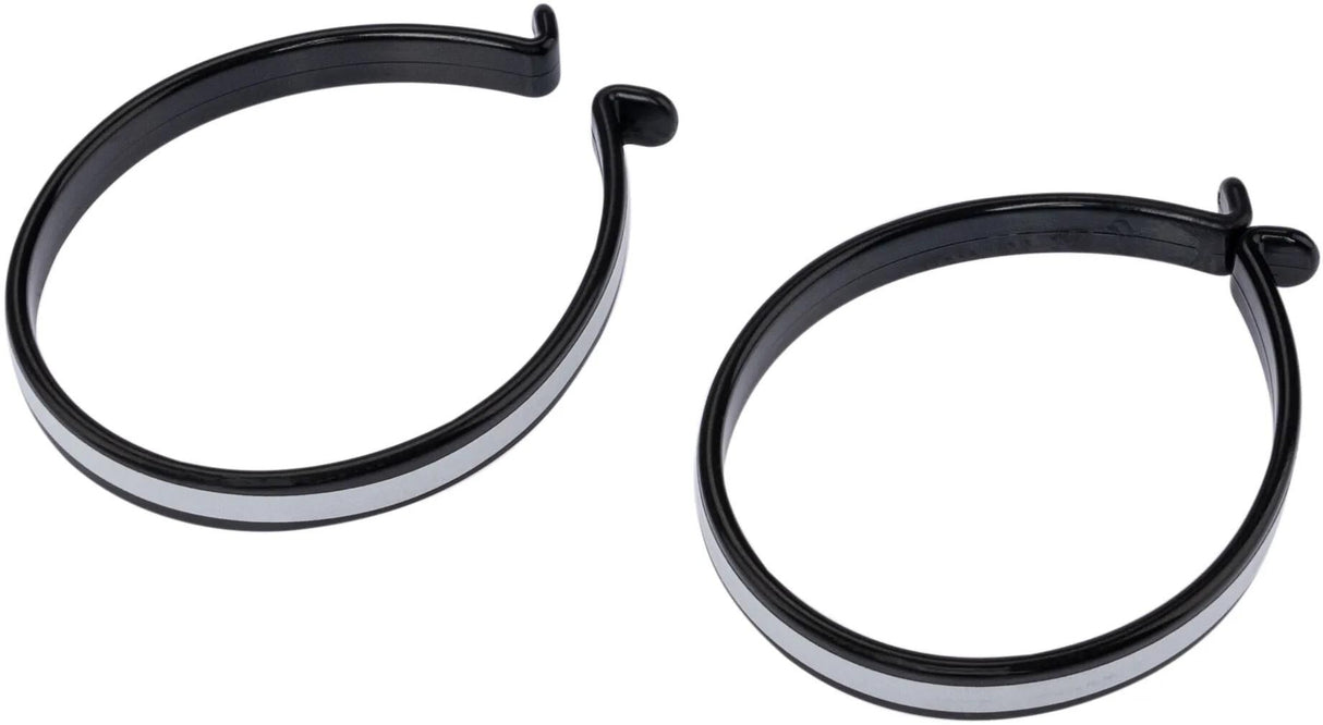 Contec pince à épiler pour tuyau ct pince à pantalon paire avec. bandes réfléchissantes, noires