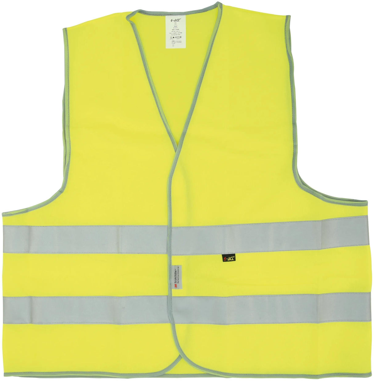 Gilet de sécurité réfléchissant 4 actes gilet réflexe pour adultes taille m y