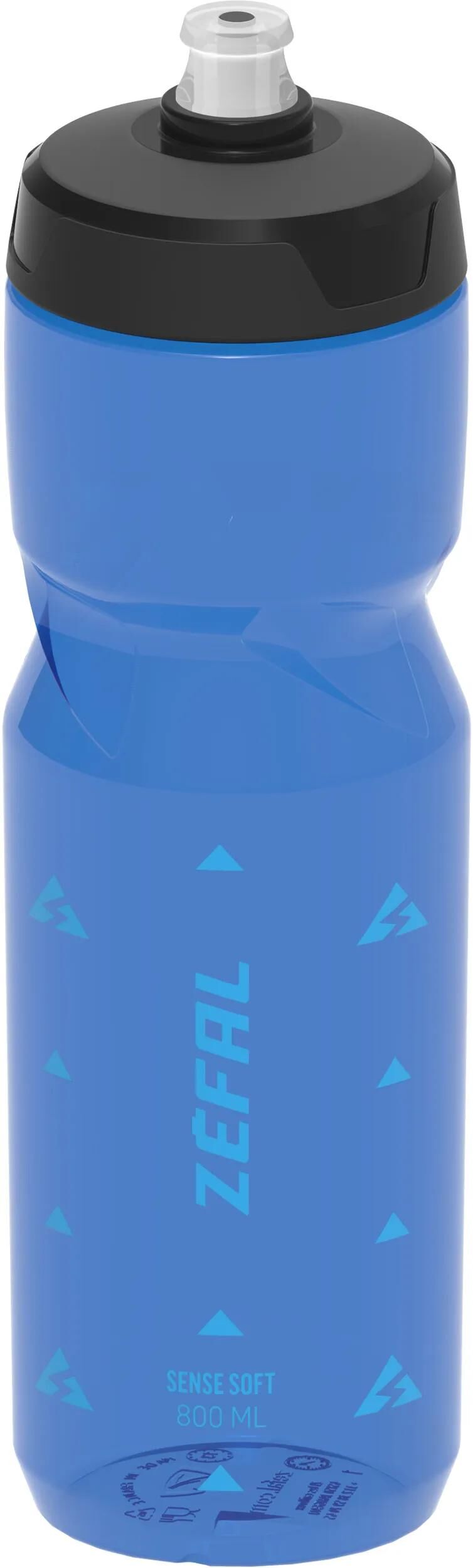 Zefal zéfal bidon sense soft bouteille zéfal sense soft 800ml bleu trans