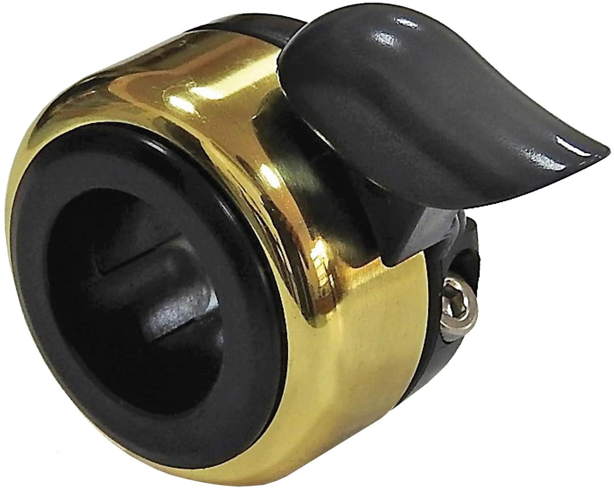 Cloche de vélo classique Brave en or