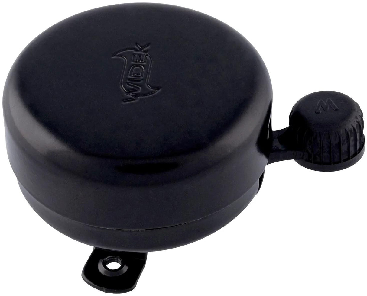 Bicycle Bell 55 mm en acier noir