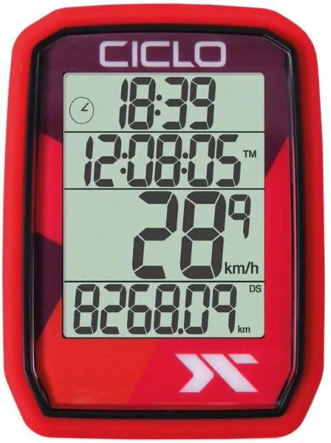 Ciclosport ordinateur de vélo protos 105 ordinateur de vélo protos 105 rouge