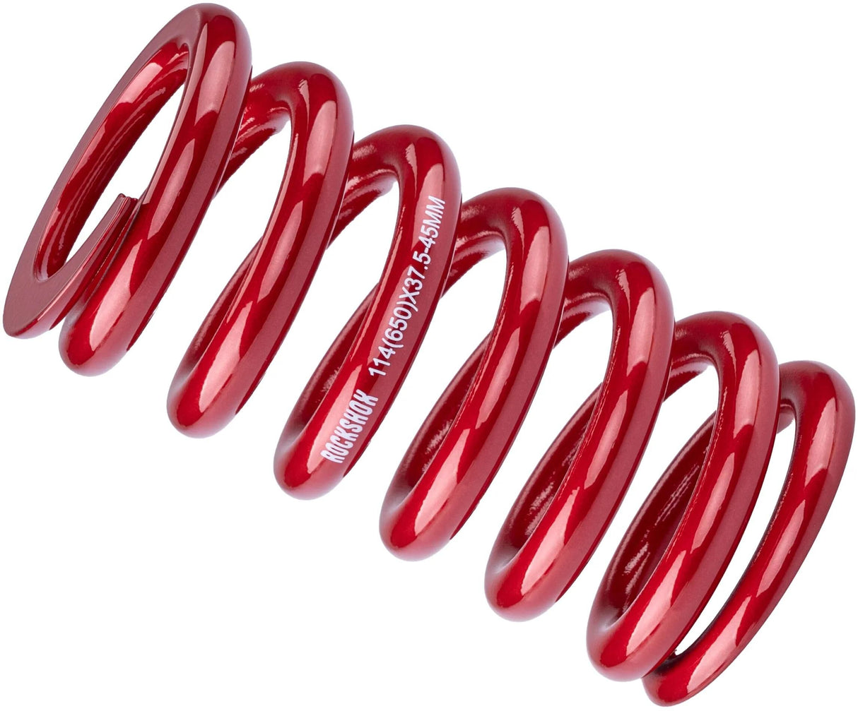 Ressort Rockshox rs 37,5-45mm 114mm 650 lb élec.rouge