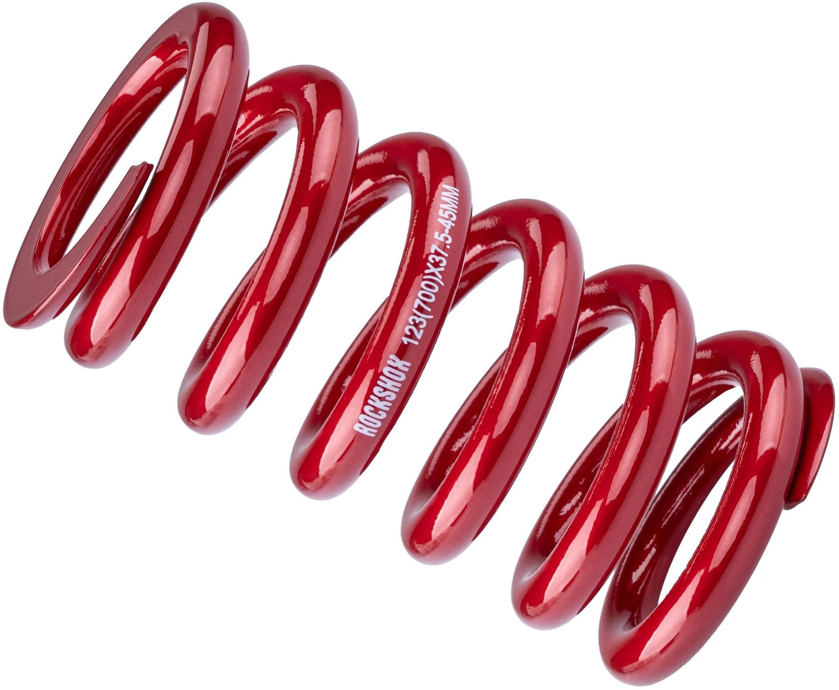 Ressort Rockshox rs 37,5-45mm 114mm 700 lb rouge électrique