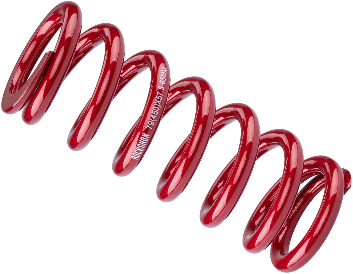Ressort Rockshox rs 57,5-65mm 151mm 450 lb rouge électrique