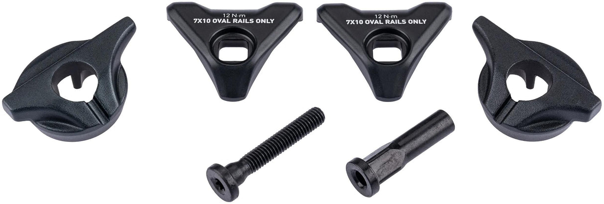 Rockshox sangle de selle collier de tige de selle rs pour rails de selle ovale 10mm