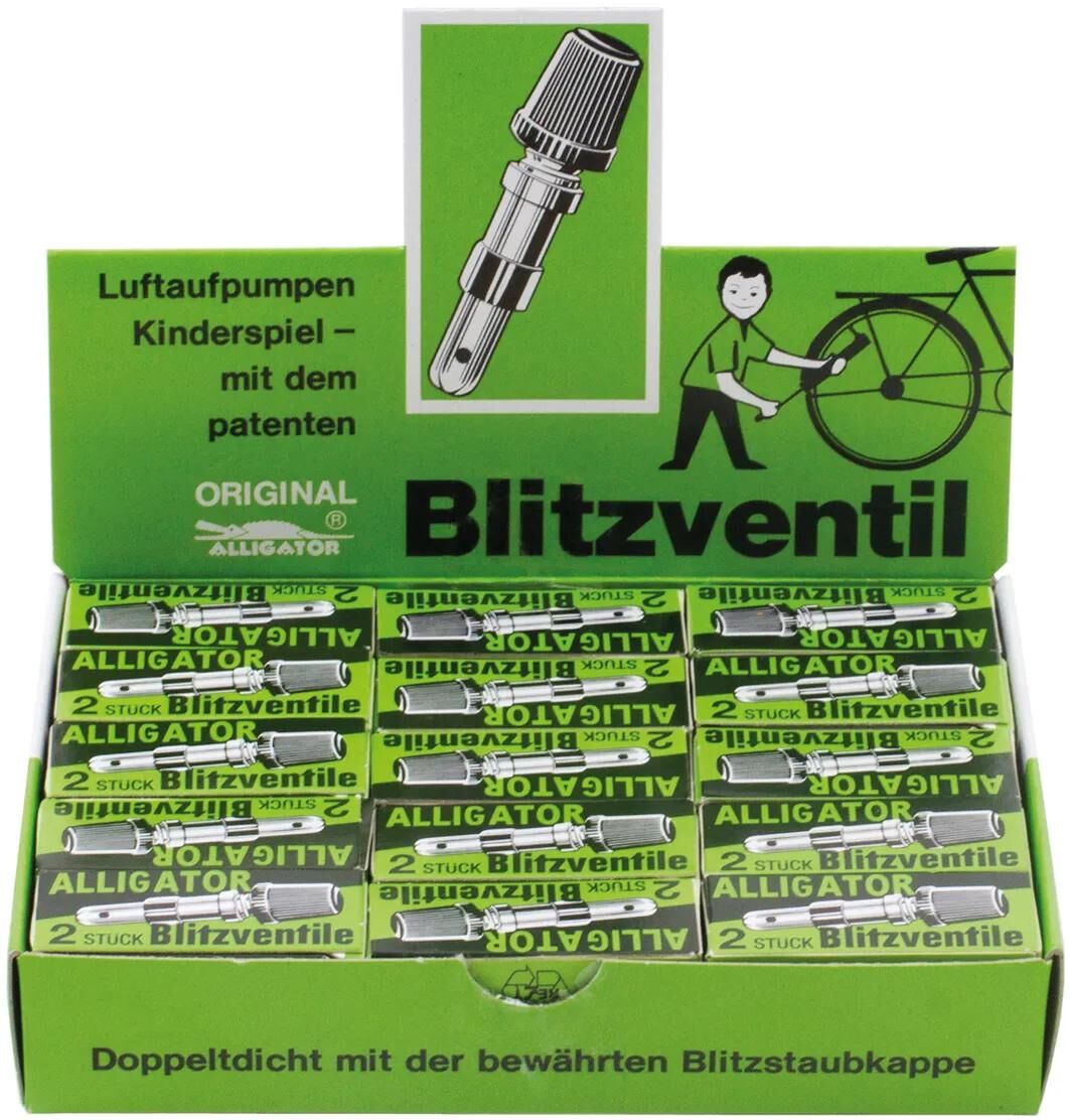 Valve Blitz Alligator Pack de 192 valves Dunlop. 2 pièces.
