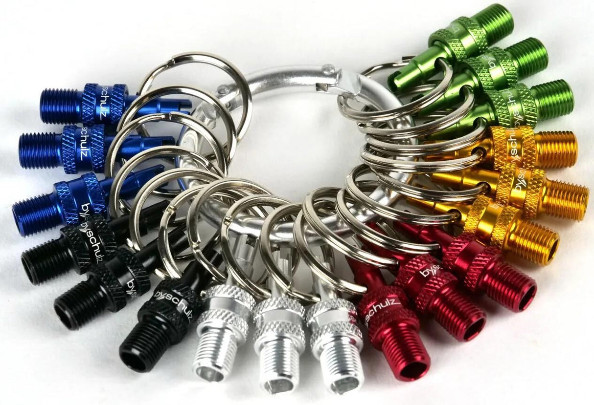 By,schulz gamme d'adaptateurs de valve mini-outil adaptateur de valve ass. mini-outil 18 pièces