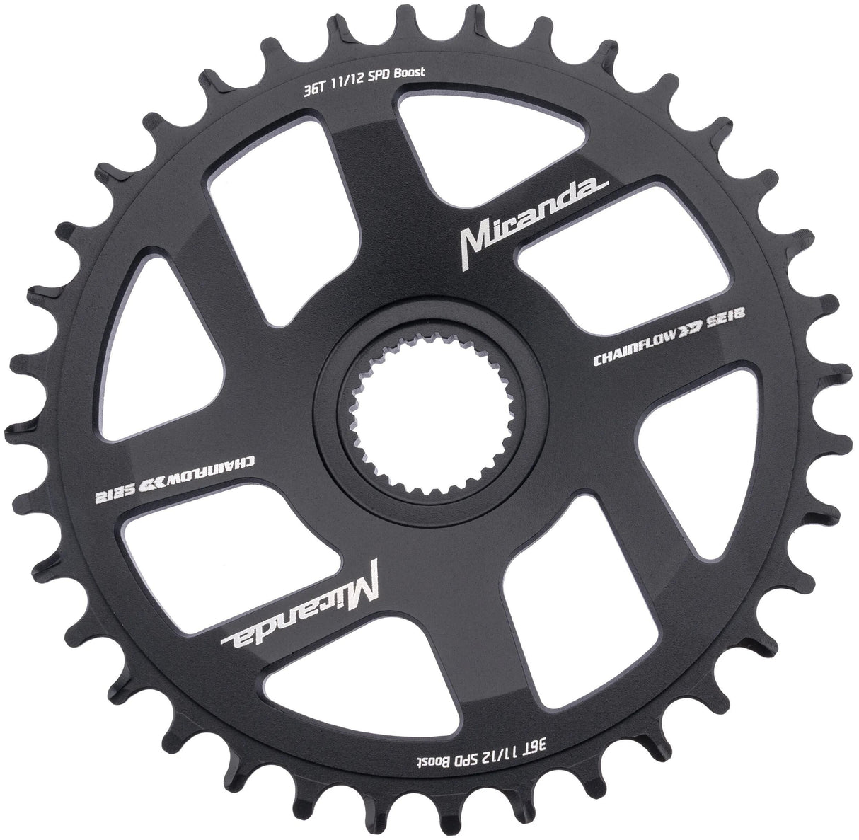 Miranda plateau chainflow 3d se12 plateau 36t gen.4 bes3