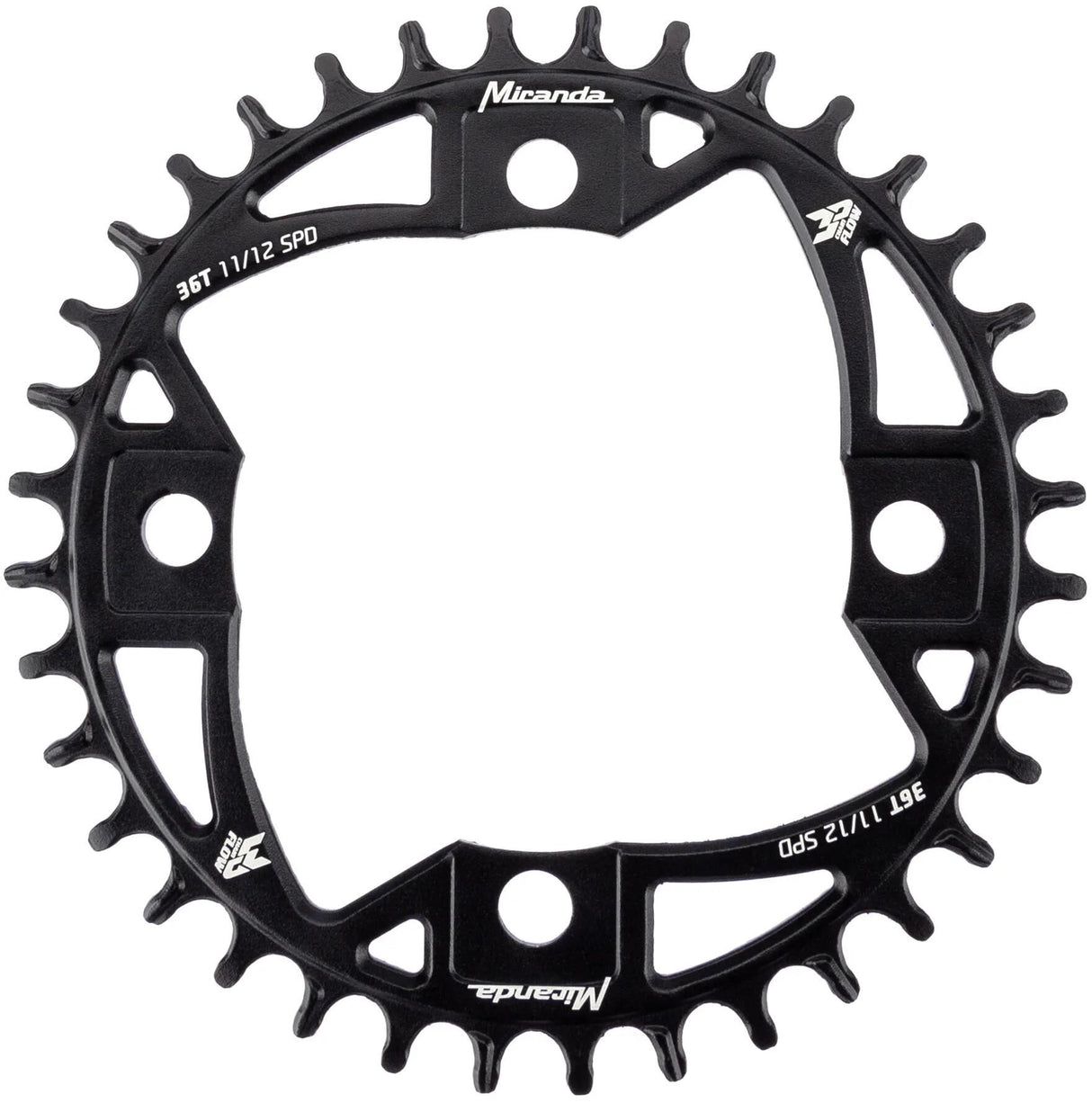 Miranda plateau vtt chainflow 3d plateau vtt chainflow 3d 36t
