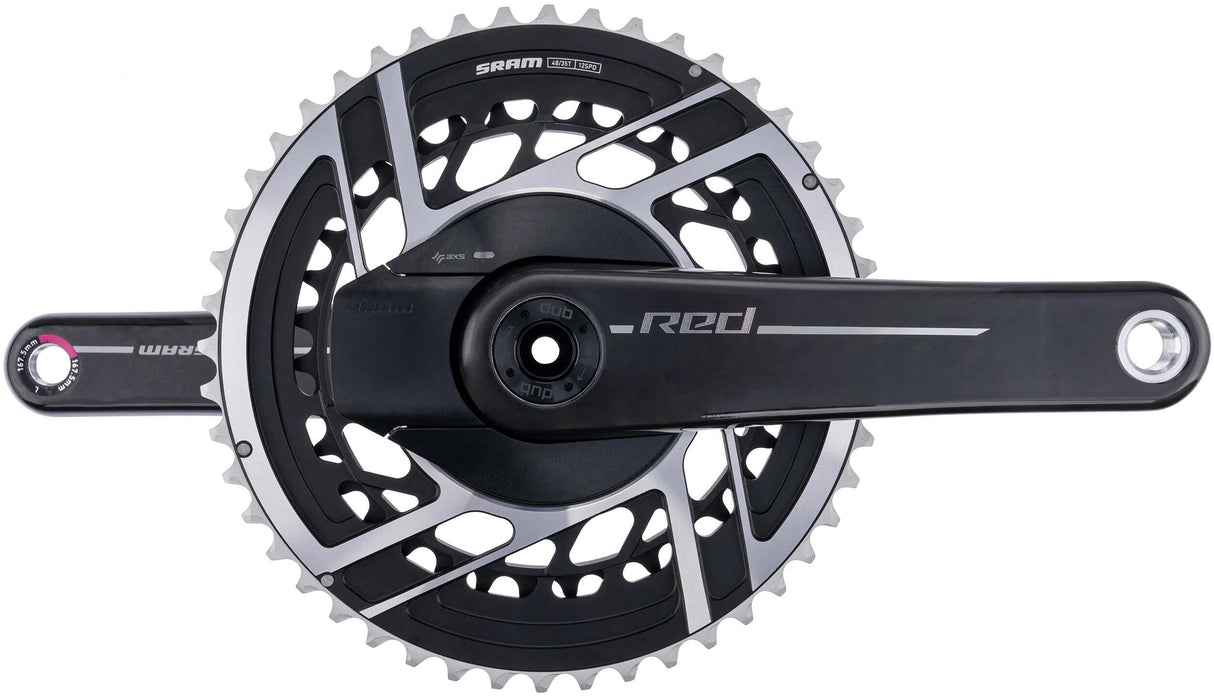 Sram pédalier capteur de puissance rouge axs e1 pédalier pm rouge axs e1 35 48t 167.5mm