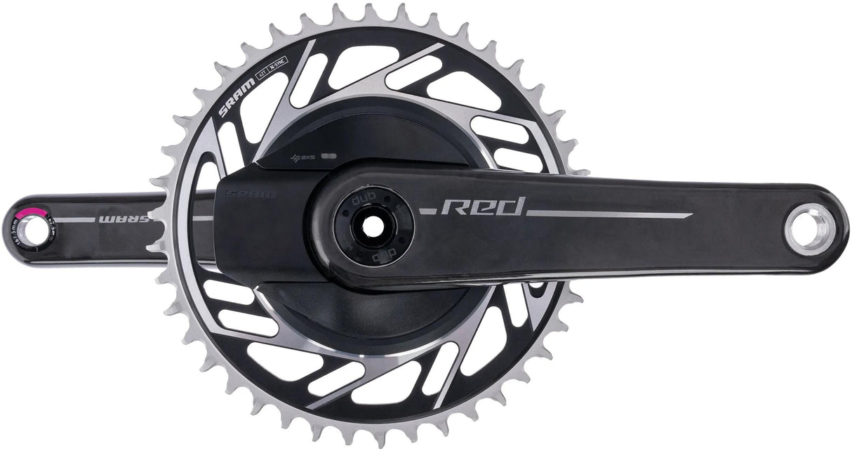 Sram pédalier capteur de puissance rouge 1 xplr axs e1 pédalier pm rouge 1 xplr axs e1 42t 167.5mm