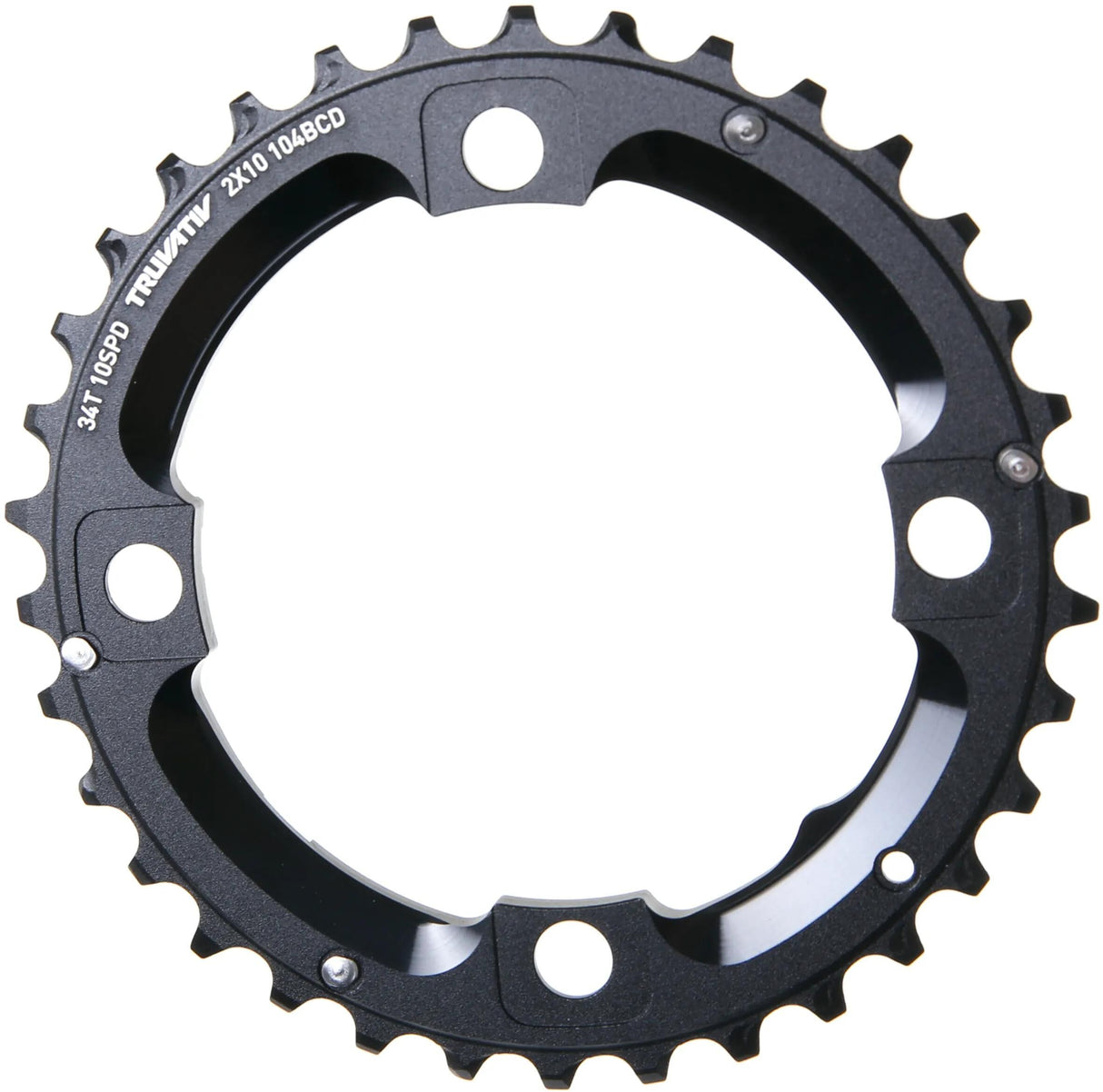 Plateau Truvativ plateau vtt 34 dents aluminium 4 bras med.bolts