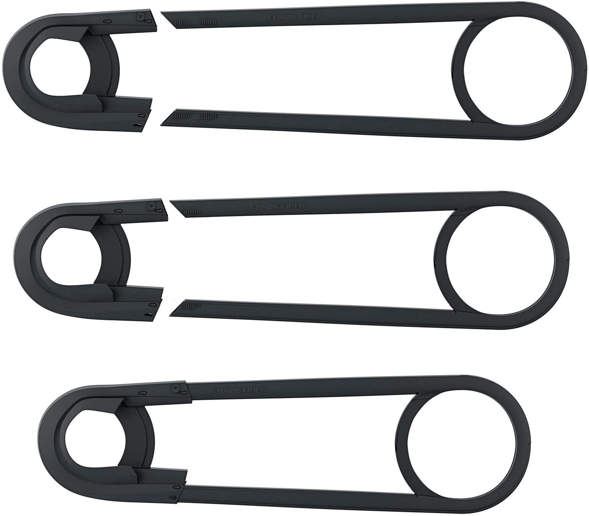 Hebie Chainglider 38 tands - Lang 486-535mm - Nexus 5 E -bike - noir