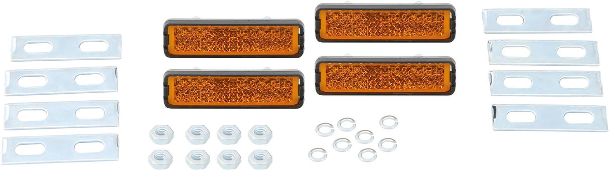 Réflecteurs de pédale Contec p-reflex ct, support à vis pour réflecteur de pédale. lot de 4 pièces