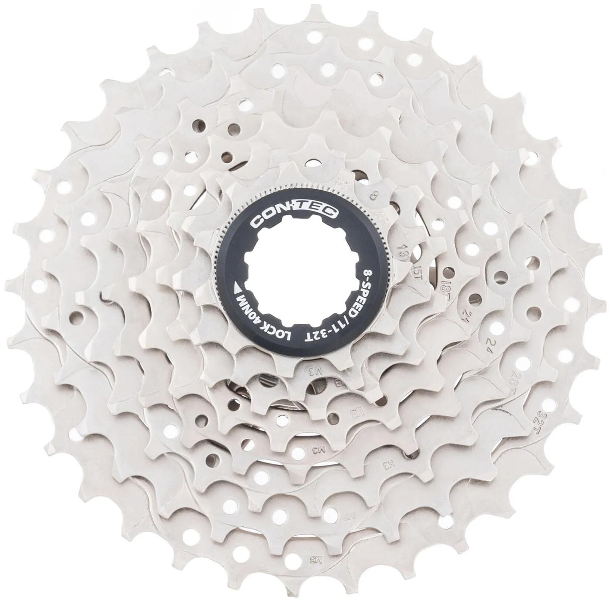 Contec grad cassette pignon ct cassette grad 11-32t 8sp sil. noir