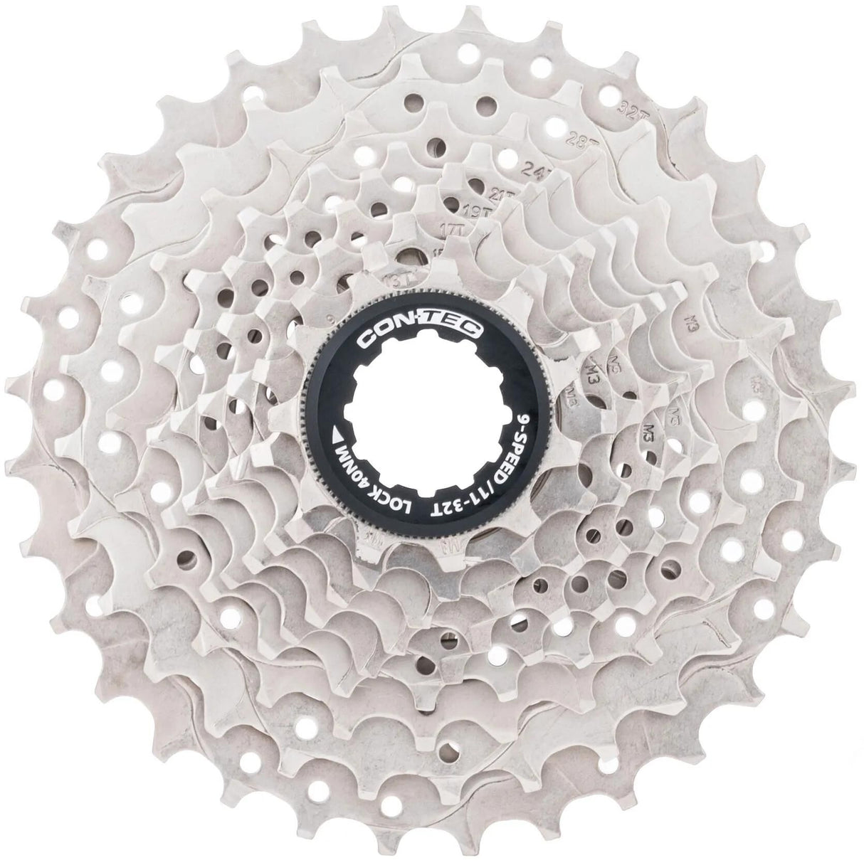 Contec grad cassette pignon ct cassette grad 11-32t 9sp sil. noir