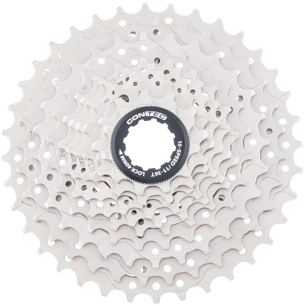 Contec grad cassette pignon ct cassette grad 11-36t 10sp sil. noir