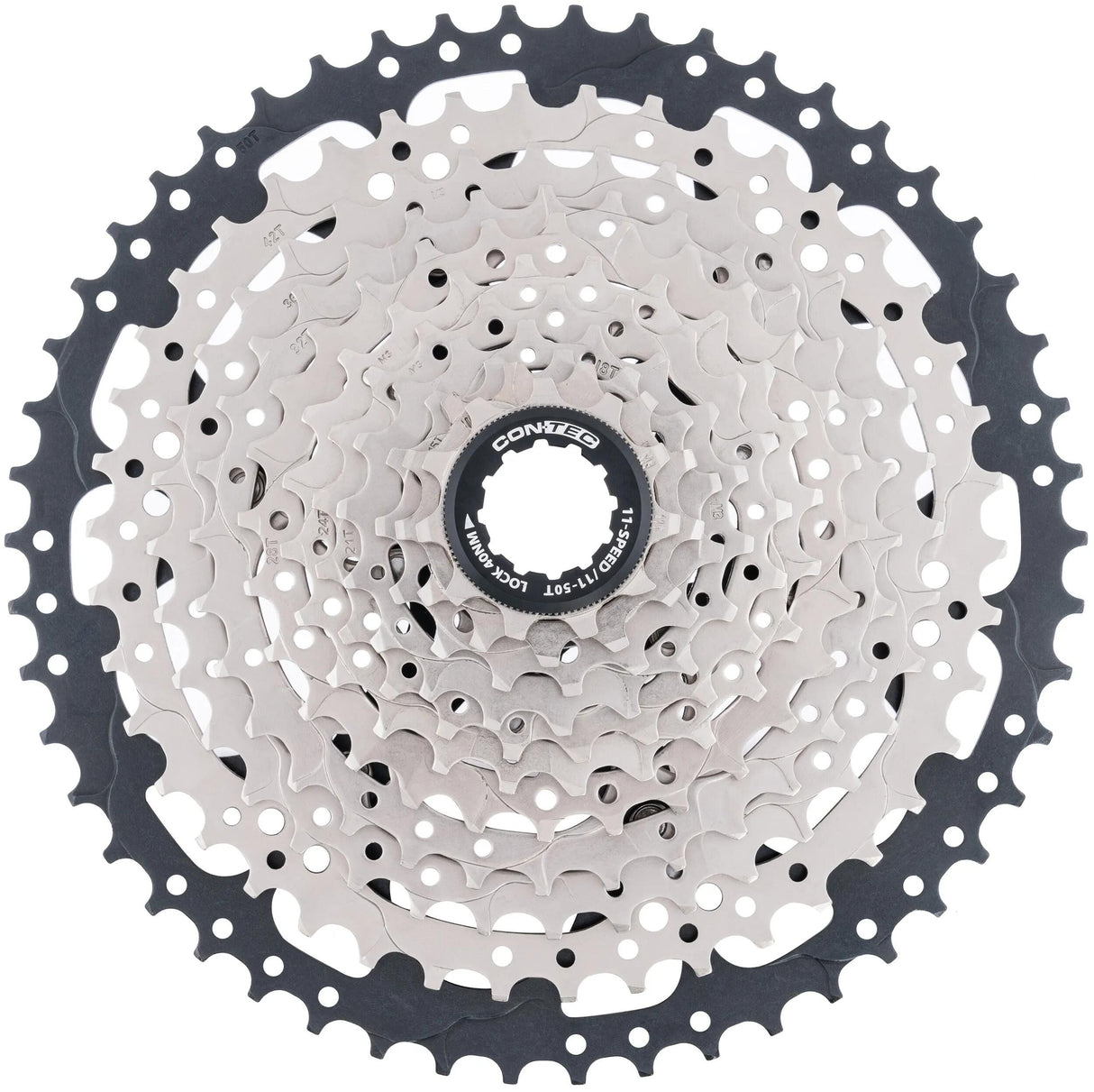Contec grad cassette pignon ct cassette grad 11-50t sil. noir
