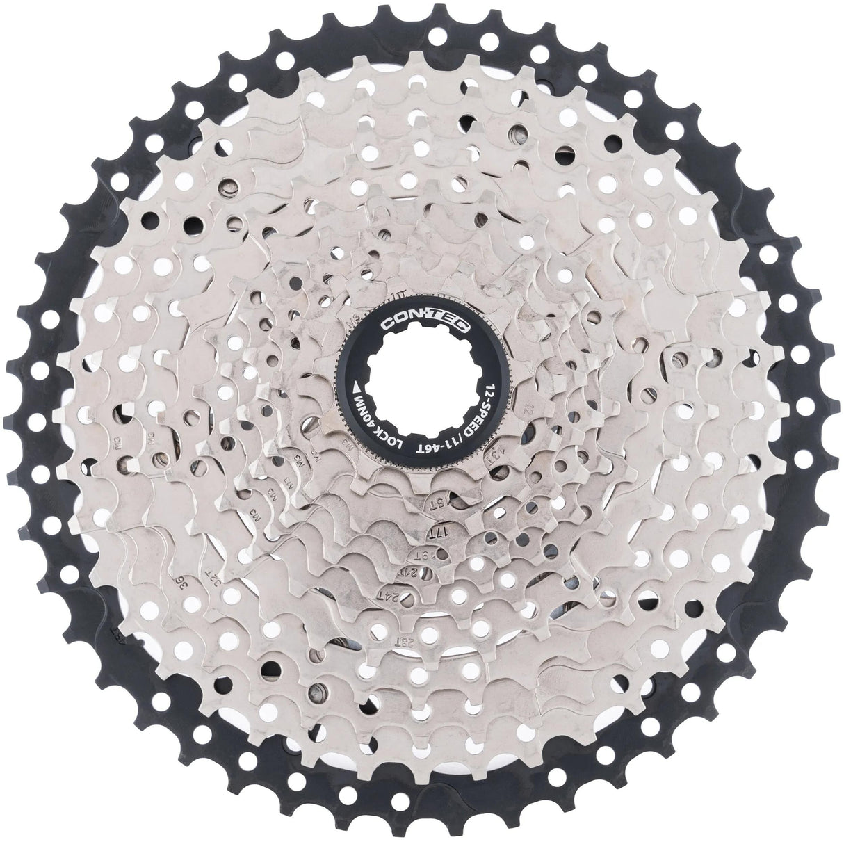Contec grad cassette pignon ct cassette grad 11-46t 12sp sil. noir