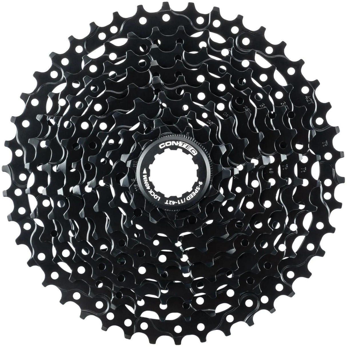 Contec cassette grad.lg pignon ct cas.pignon grad.lg 11-42t 9sp noir