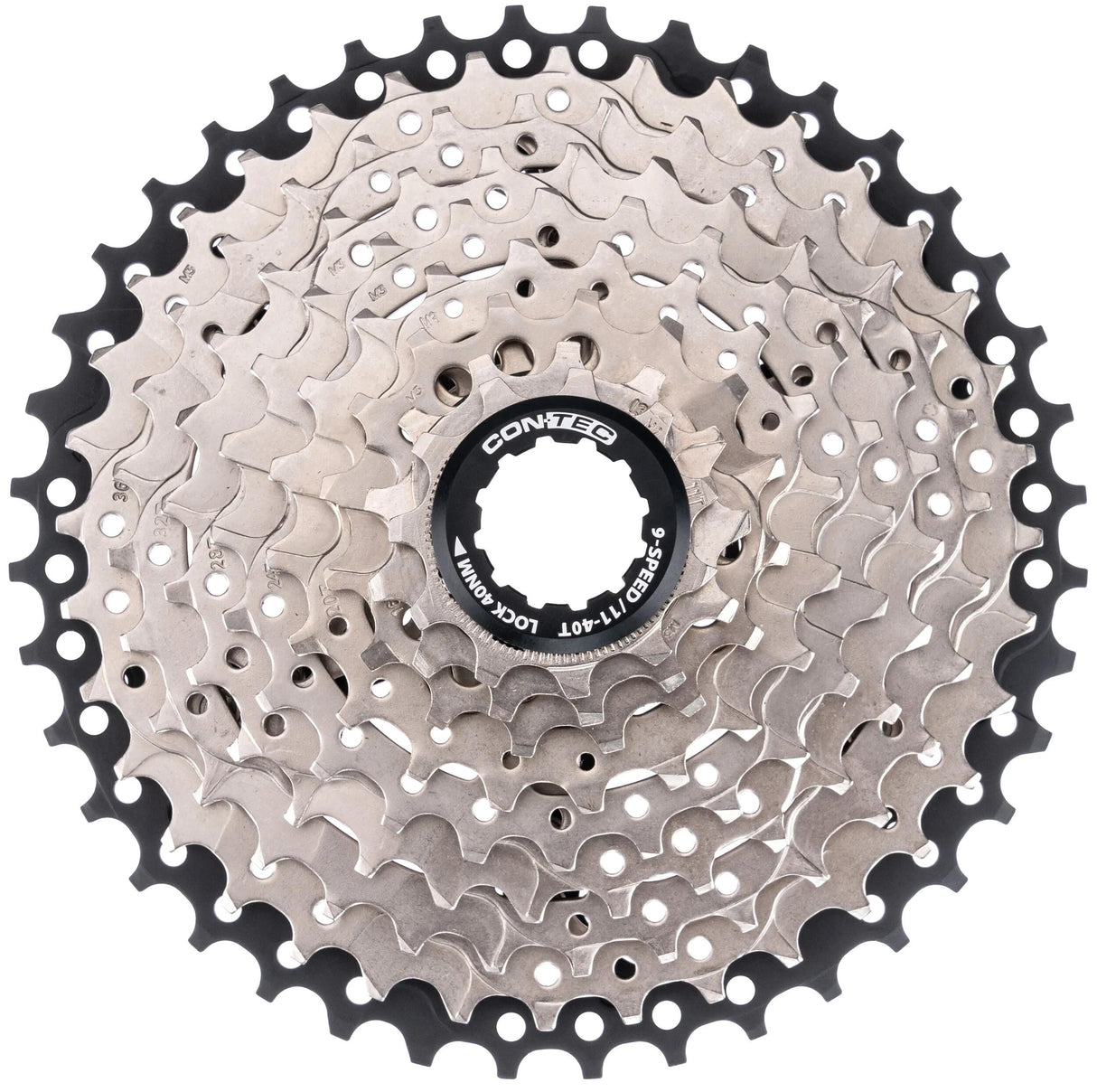 Pignon de cassette Contec grad ct cas.pignon grad 11-40t 9sp sil. noir