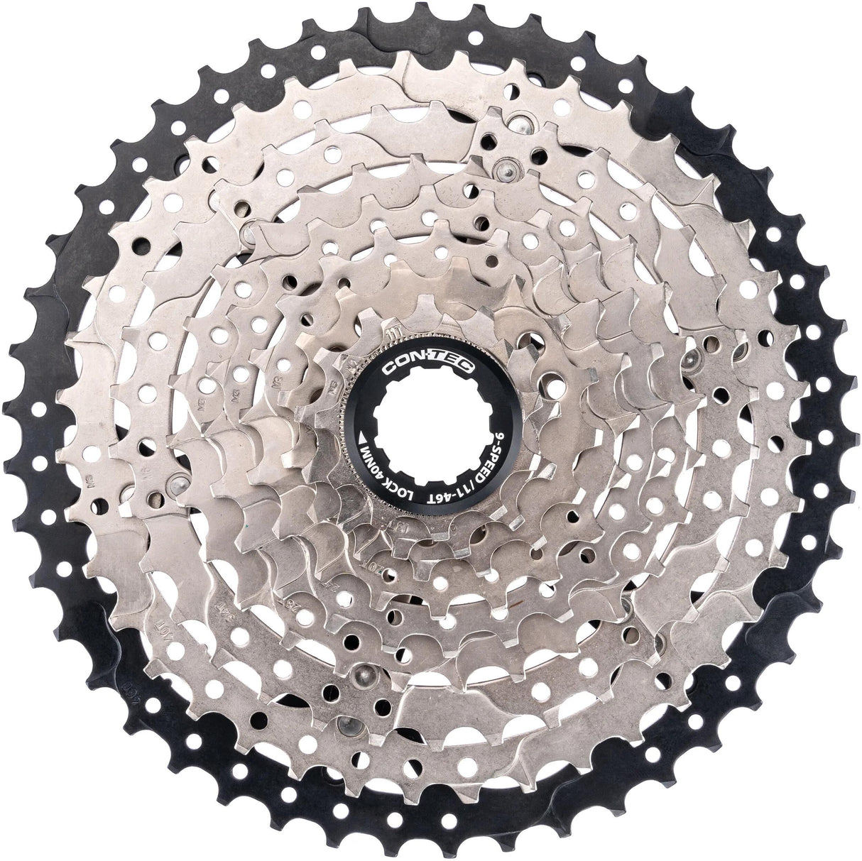 Pignon de cassette Contec grad ct cas.pignon grad 11-46t 9sp sil. noir