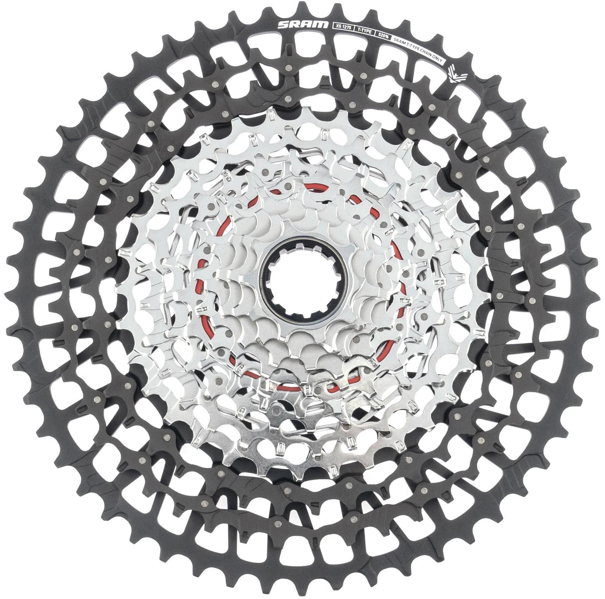 Sram cassette xs-1275 cassette xs-1275 tt 10-52 z aigle noir