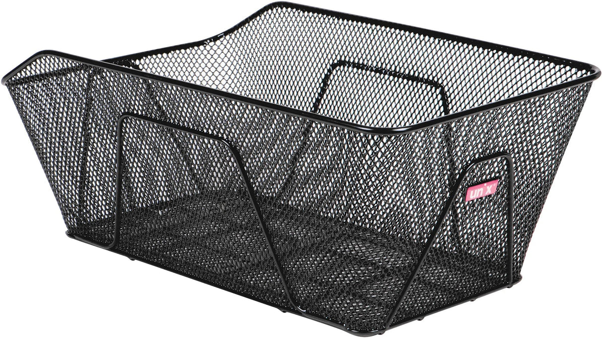 Panier de vélo Unix, à l'arrière du panier arrière rosano noir rosano