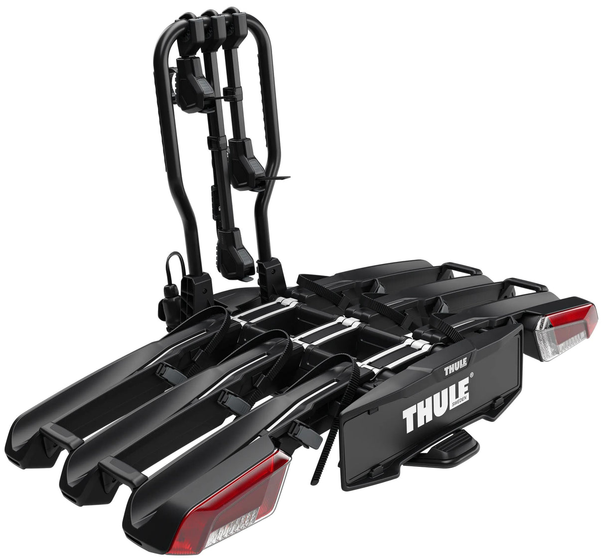 Porte-vélos sur attelage Thule easyfold 3 . plateforme easy plier 3 3bike noir