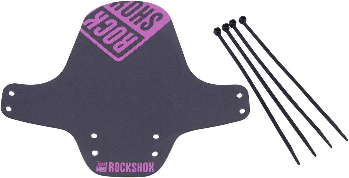 Garde-boue RockShox, garde-boue à clipser pour garde-boue de roue avant RS noir fuchsia