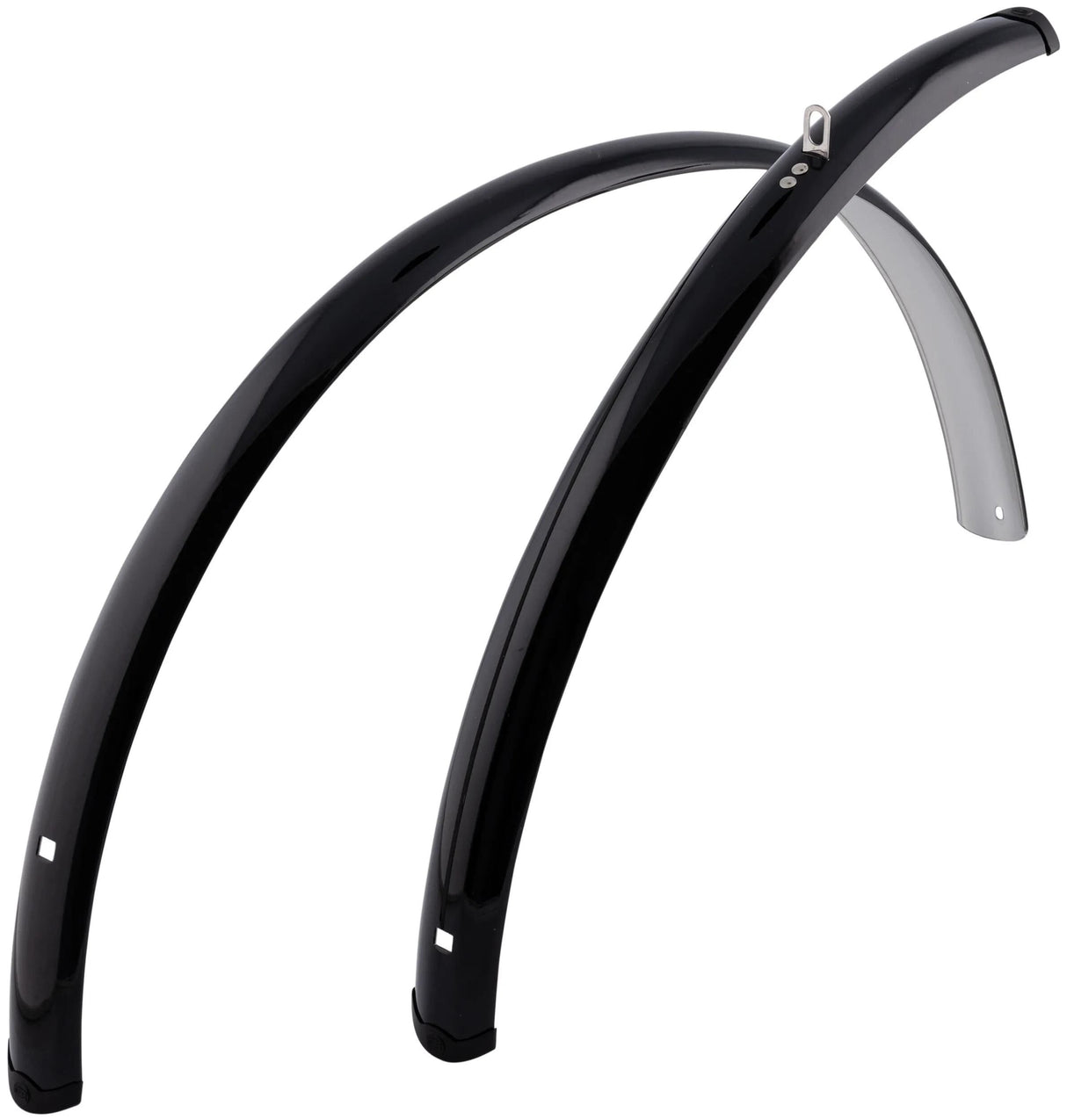 Jeu de garde-boue Contec Splash Protect CT Fender Splash Prot. 28 48mm noir brillant