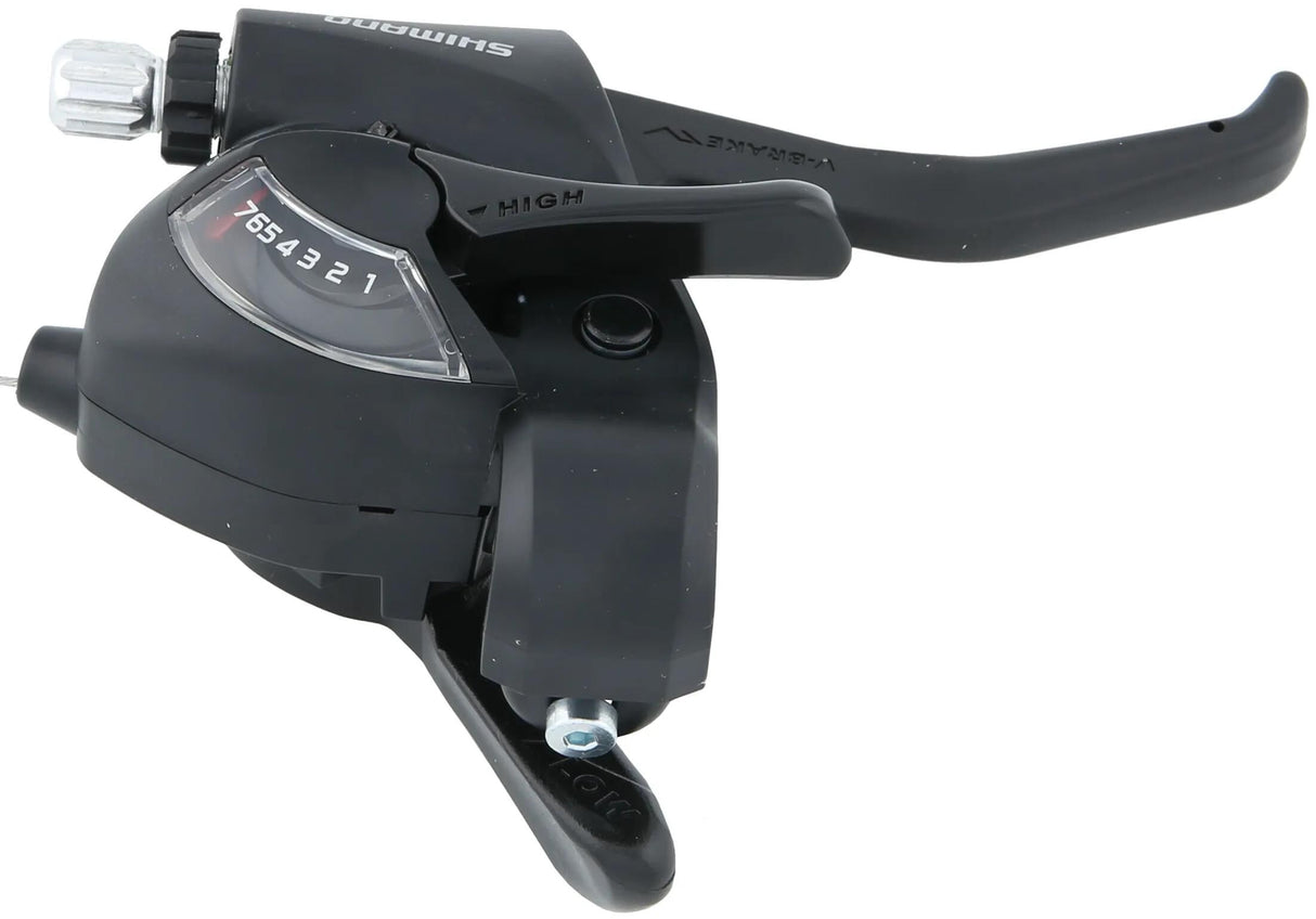 Shimano Versteller (à droite) avec levier de frein à 7 vitesses ST-EF41 Black