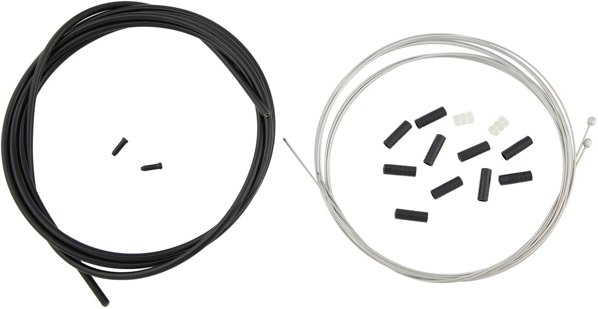 Contec jeu de câbles de dérailleur shift+ ct shift+ set inox 1,1mx2275 mm noir