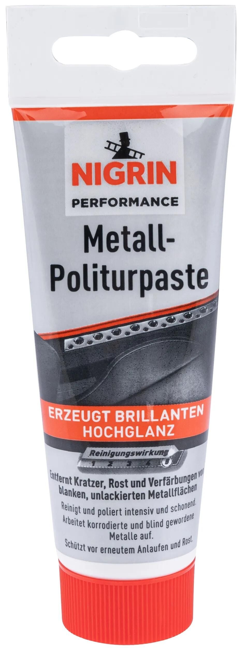 Nigrin agent de polissage metallpolish politur metallpolish 75ml