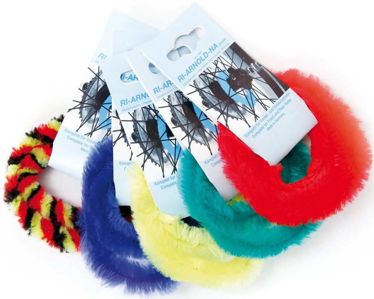 Ri-arnold-na anneaux de nettoyage de moyeu ensemble d'anneaux de nettoyage de moyeu triés par couleur