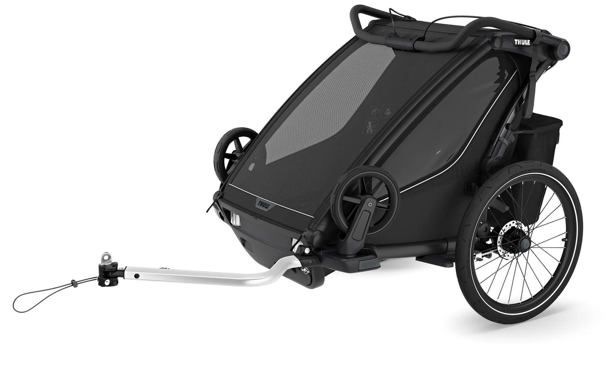 Thule vélo-remorque enfant chariot sport 2 double. vélo remorque char sport double