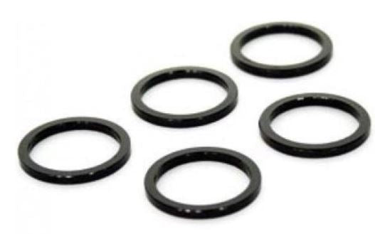 Entretoise de rondelle de direction Hulzebos 1-1 8 3mm