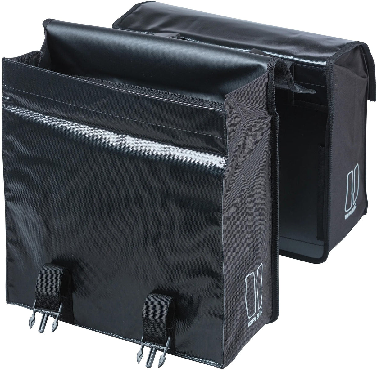 Sacoche de vélo double Basil Urban Load Mik 48-53 litres - noir