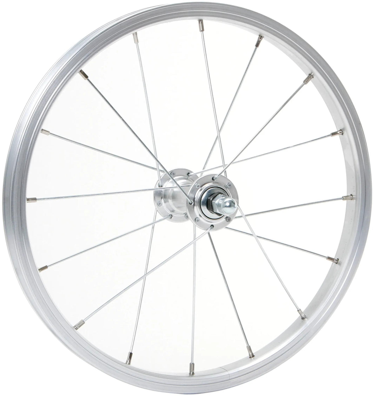 Roue avant Contec alu sport + quando kt-a16f. roue avant 16 2,00 zinc