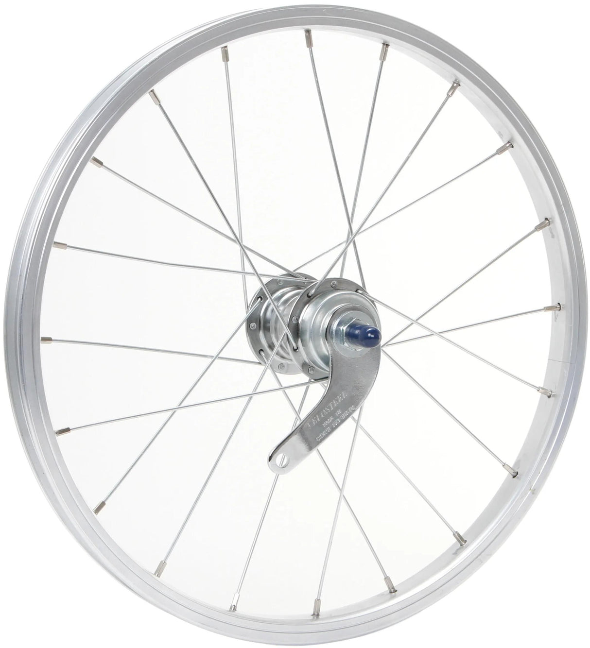 Roue arrière Contec aluminium sport + velosteel 471. roue arrière 18 2.00 zinc